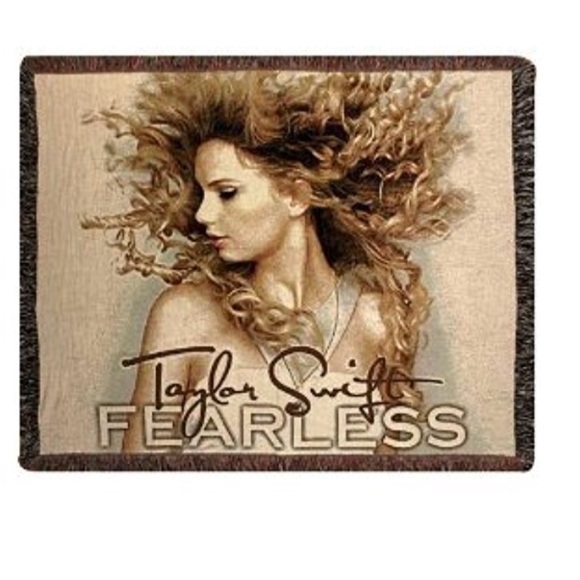 Authentic Taylor Swift Fearless Album Blanket